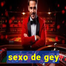 sexo de gey